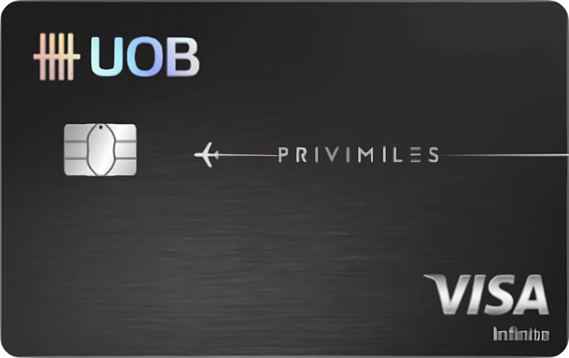 ตำแหน่งรูปบัตร UOB PRIVI Miles